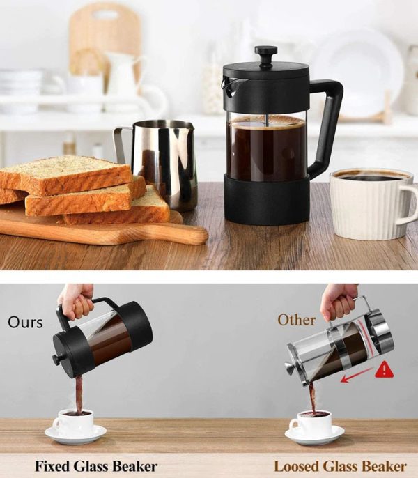 French Press Coffee Maker 600ml - Image 6