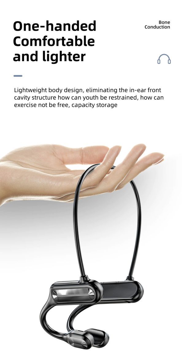 BL09 Wireless Bone Conduction Headphone Bluetooth-compatible Earphone - Image 6