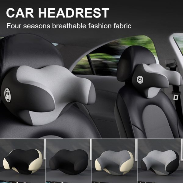 Car Headrest Pillow Memory Foam Neck Support - Image 3