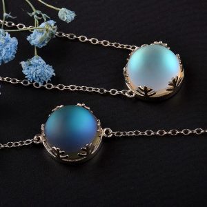 IPARAM Gradient blue Aurora Necklace