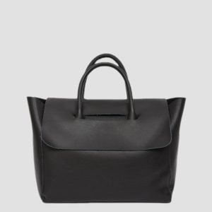 Classy Top Handle Women Bag Black