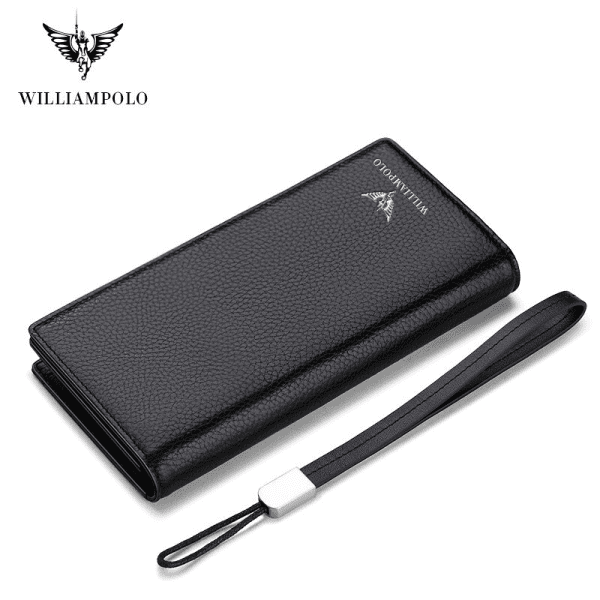 WilliamPOLO New Zipper Hasp Design Business Phone For Credit Cards Gift LLW 116 - Image 3