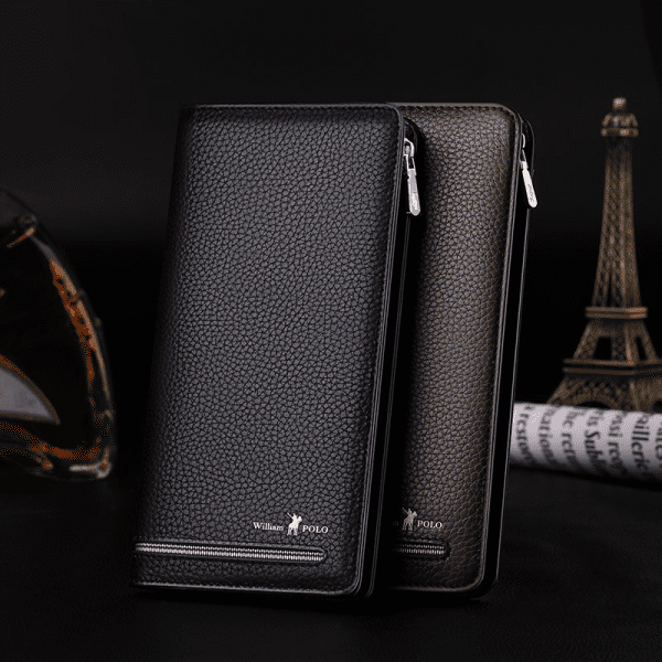 Luxury Brand Men Zipper Wallets Mens Purse Clutch Business Wallet LLW 118 - Image 6
