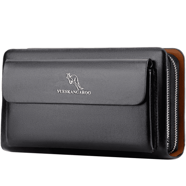 Double Zipper Luxury Wallet - Image 6
