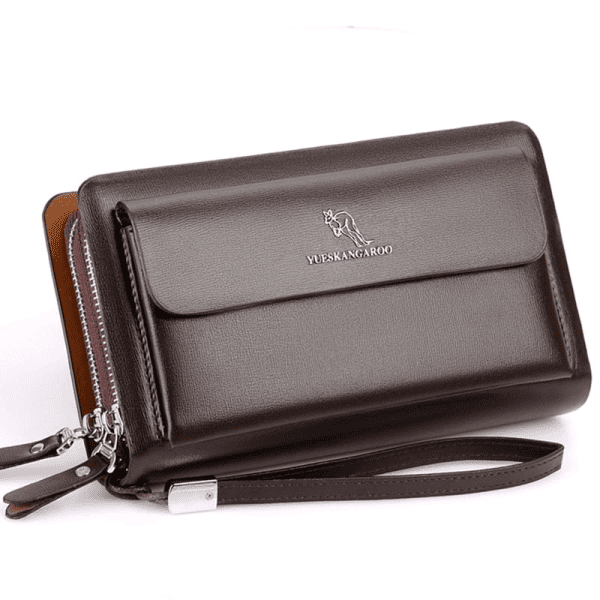 Double Zipper Luxury Wallet - Image 2