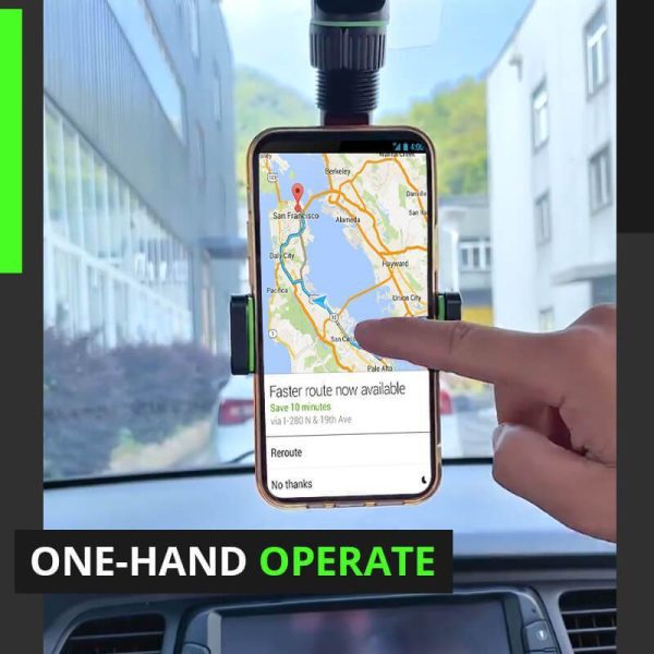 Adjustable Clip Car Phone Holder - Image 4
