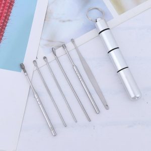 6Pcs Portable Ear Cleaner Set