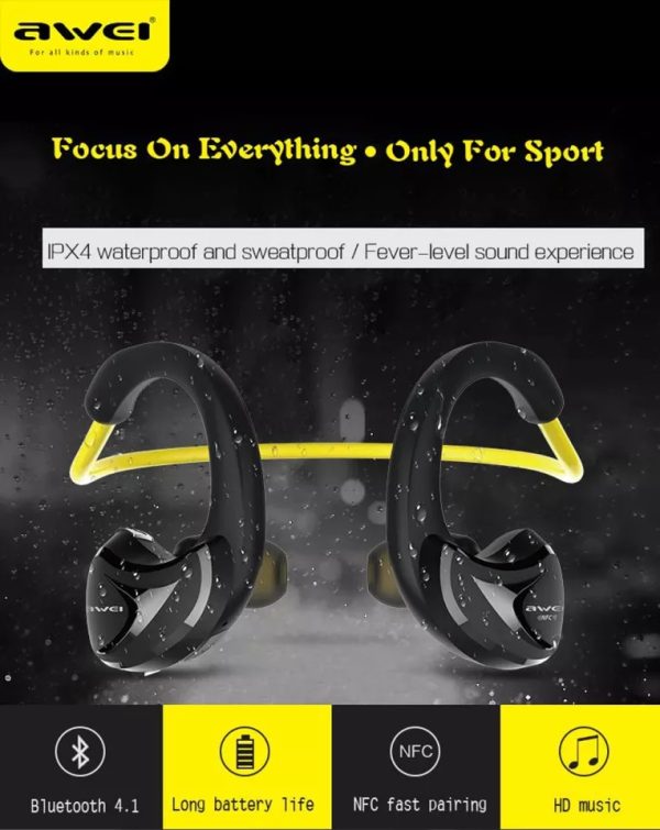 Awei A880BL Wireless Bluetooth Headphone - Image 3