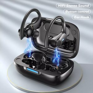 Bluetooth 5.1 Earphone Sport Stereo Waterproof Wireless Headphone - TWS-T59