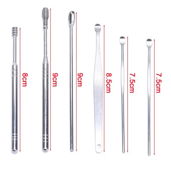 6Pcs Portable Ear Cleaner Set - Image 3