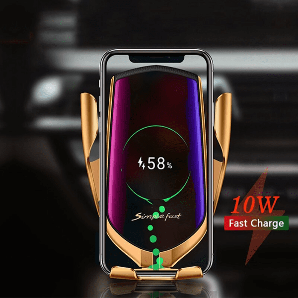 Car Wireless Charger Automatic Clamping Smart Sensor - Image 3