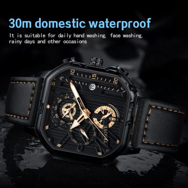 Trsoye Square Sport Waterproof Watch for men - Image 4