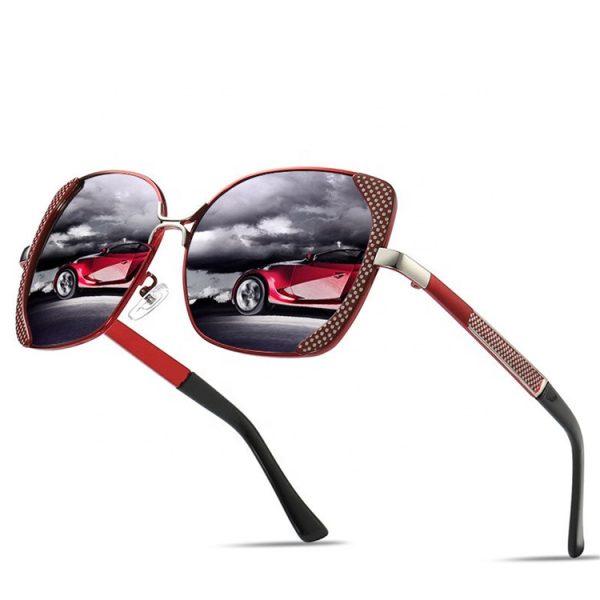Gradient Butterfly Sunglass (RED XIBB-003) - Image 4