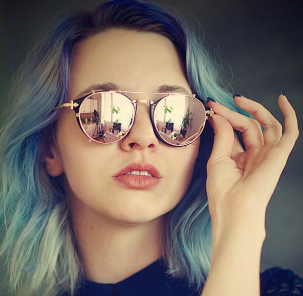 Clip On Steampunk Sunglasses - MSBG-111