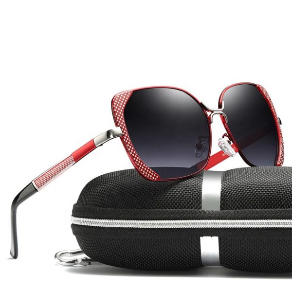 Gradient Butterfly Sunglass (RED XIBB-003) - Image 2