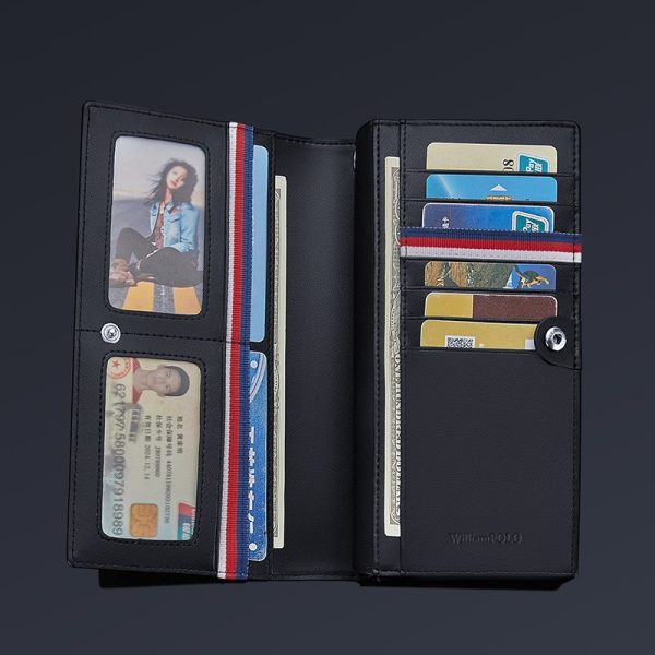 WILLIAMPOLO Long Style High Quality Wallet LLW-120 - Image 5