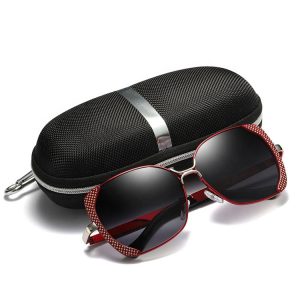 Gradient Butterfly Sunglass (RED XIBB-003)