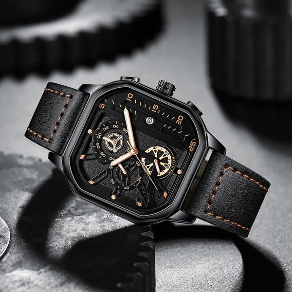 Trsoye Square Sport Waterproof Watch for men - Image 2