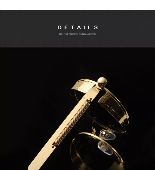 Classic Gothic Steampunk Sunglasses for Men & Women - Image 6