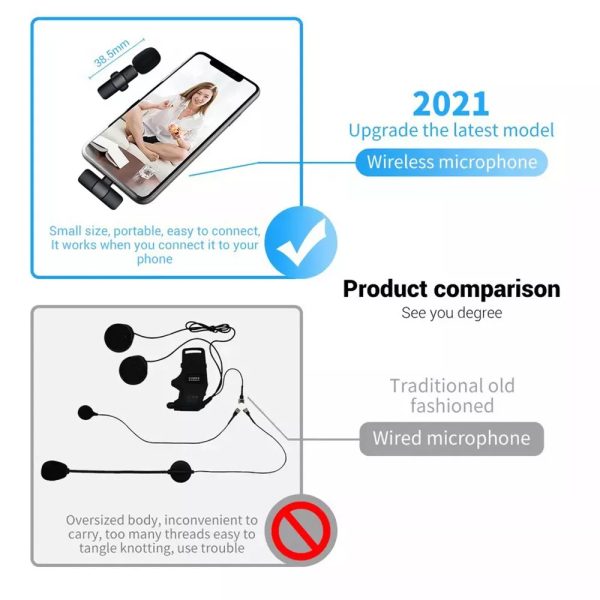 Wireless Portable Mini Microphone - Image 3