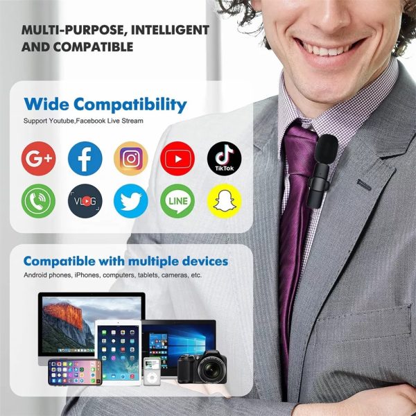 Wireless Portable Mini Microphone - Image 4