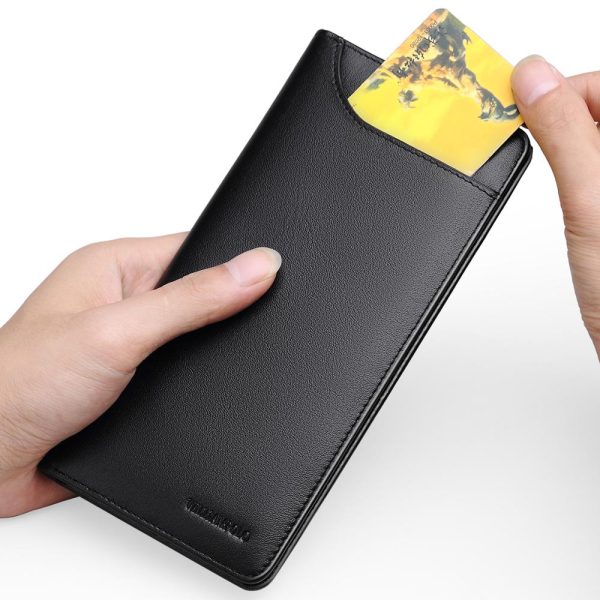WilliamPOLO Men’s long leather wallet - Image 4