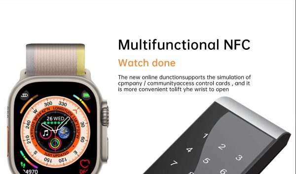 Ultra 8 Smart Watch Two Strap - Image 2