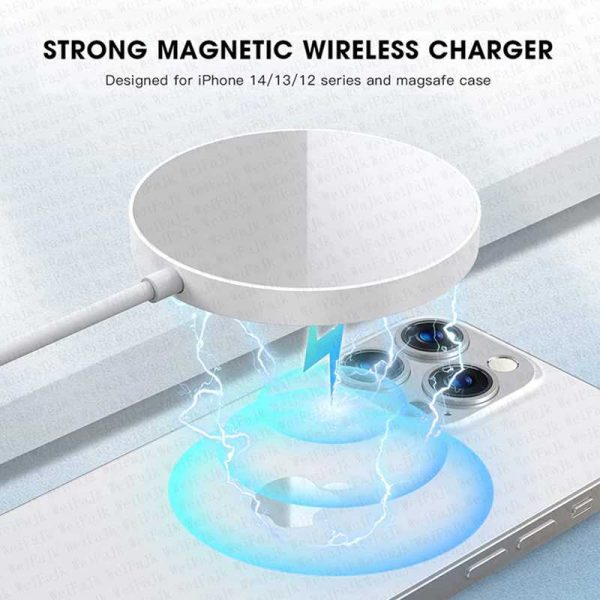 15W Magnetic Fast Wireless Charger - Image 3