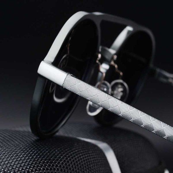 Men's Polarized Sunglasses Retro Round Frame XIBS001 - Image 4