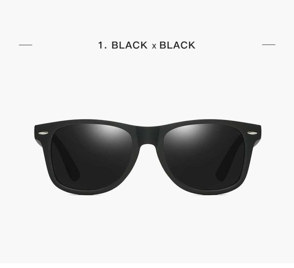 Classic Brand Design Matte Sunglasses - Image 4