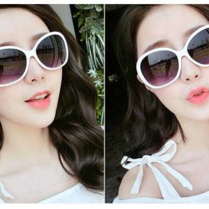 Butterfly Shaped White Sunglass for Women MSW001