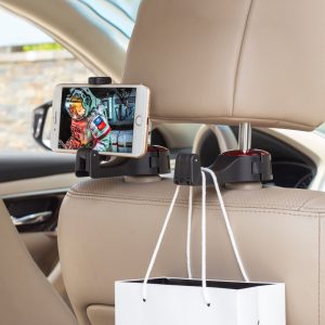 car hook+mobile phone holder