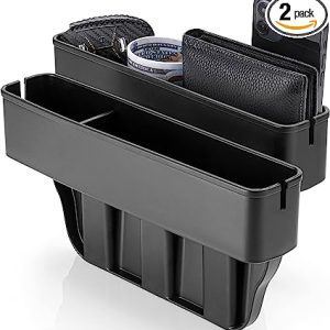 Car Seat Gap Filler Organizer Storage Box 2 Piece