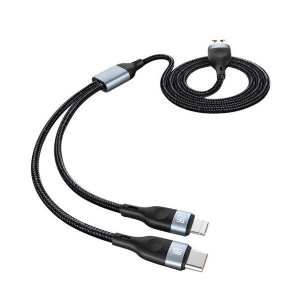 6A 66W Fast Charging 2 in 1 Cable - Image 4