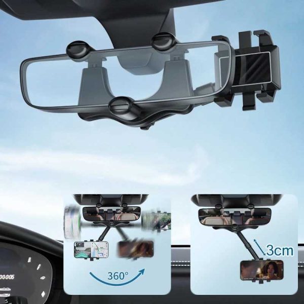 Universal 360° Rotatable Car Phone Holder - Image 4