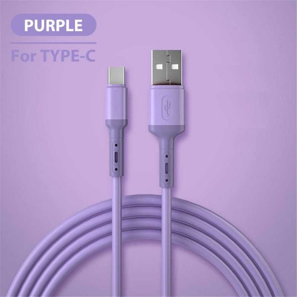 5A USB to Type C Cable In multiple colors - Image 2