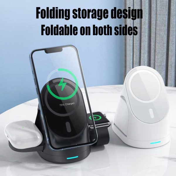 3 in 1 15W Wireless Charging Station - Image 5