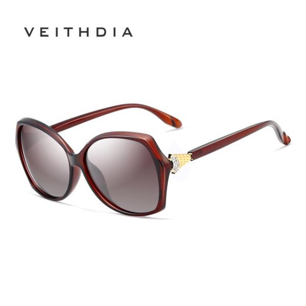 VEITHDIA Fox Diamond Women Luxury Elegant Sunglasses V3027B02 - Image 6