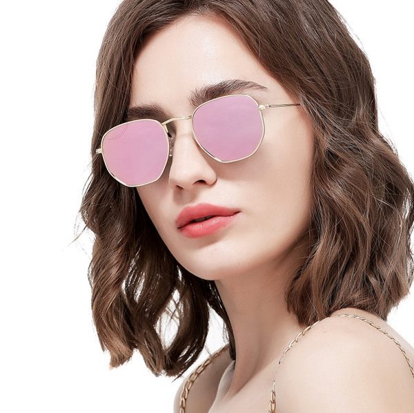 Classic Polygon Polarized Sunglasses MSPP-006 - Image 2