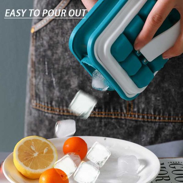 36 Grid Ice Cube Maker Silicone Ice Cube Tray