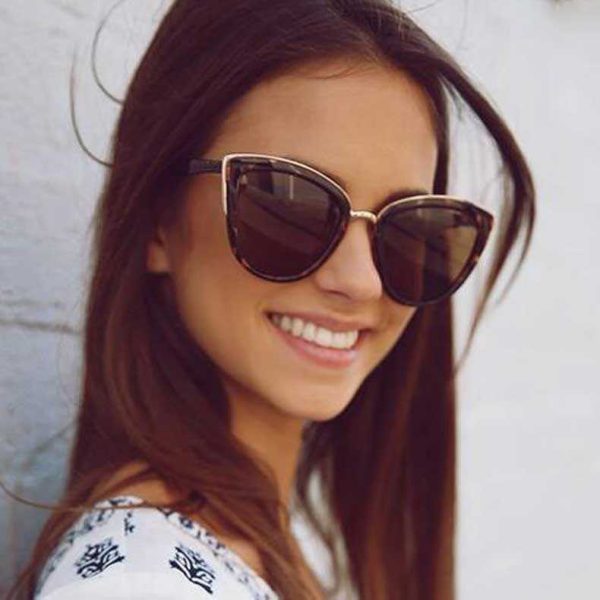 Vintage Cat Eye Retro Sunglasses MSB-006 - Image 5