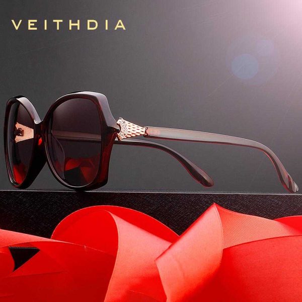 VEITHDIA Fox Diamond Women Luxury Elegant Sunglasses V3027B02 - Image 4