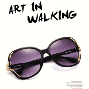 Classic Brand Flower Frame Women's Sunglasses MSB003