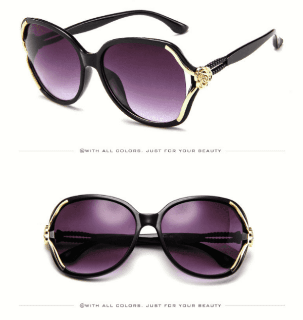 Classic Brand Flower Frame Women's Sunglasses MSB003 - Image 5