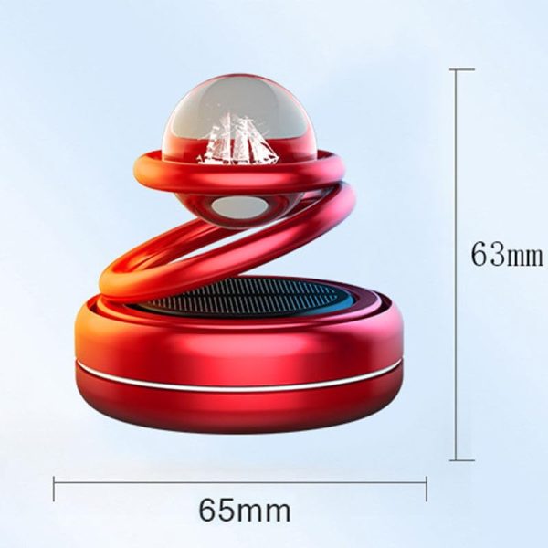 Solar Car Aromatherapy Air Freshner - Image 4