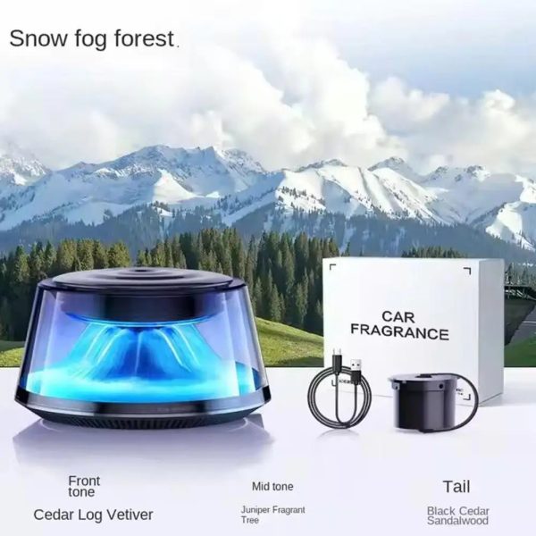 Snow Mountain Smart Car Fragrance Diffuser - Image 2